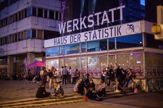 © Paula Reissig Festivalzentrum @ Haus der Statistik