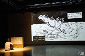 © Yukihiro Ikutani Axl Otl vor Illustrationen