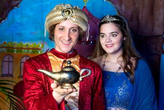 Aladdin und die Wunderlampe Aladdin und die Prinzessin mit der Wunderlampe