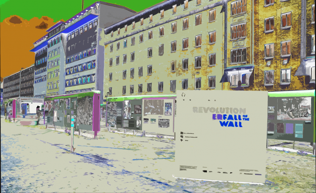 Zentrale des MfS - Grafik Matthias Schönijahn